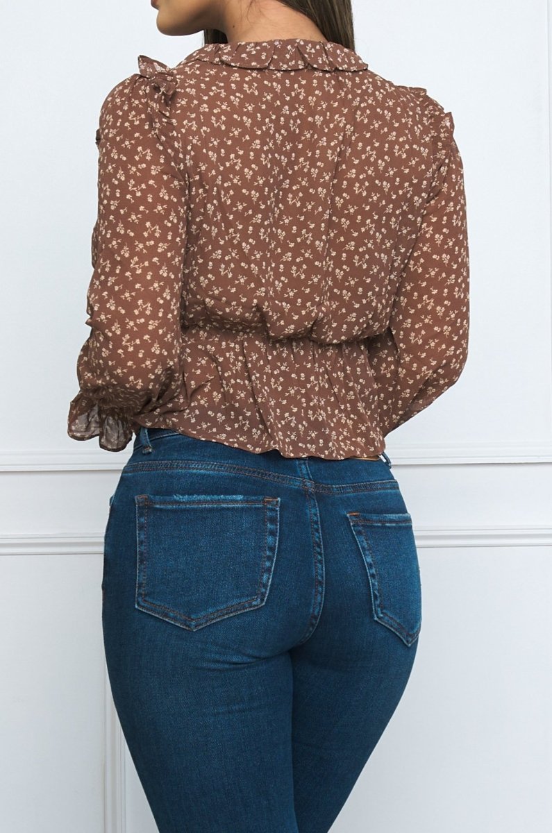 Hilliard-Susy Blouse Brown